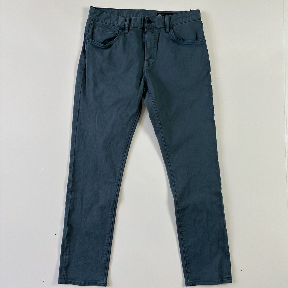 Roark Size Standard Slim Fit HWY 133 Denim Pants Flex Casual Blue Size 33